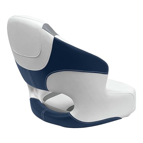 Baja Series Wise 3314-1773 Bucket Seat, Brite White/Grey/Round Midnight Blue