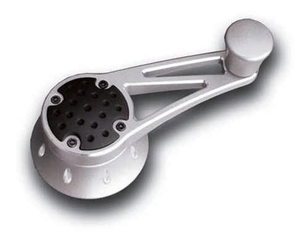 PT-204 Lokar Performance Products Pro Touring Vent Window Crank Handle Set Truss Gray