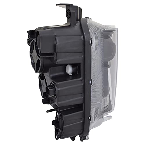 Right TYC Headlight Assembly Compatible with 2019-2020 Hyundai Santa Fe