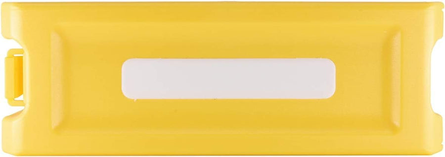 Plano Medium Weight Retainer Edge Terminal Box, Yellow, Customizable Fishing Tackle Storage, Includes Weight Retainer Tackle Tray