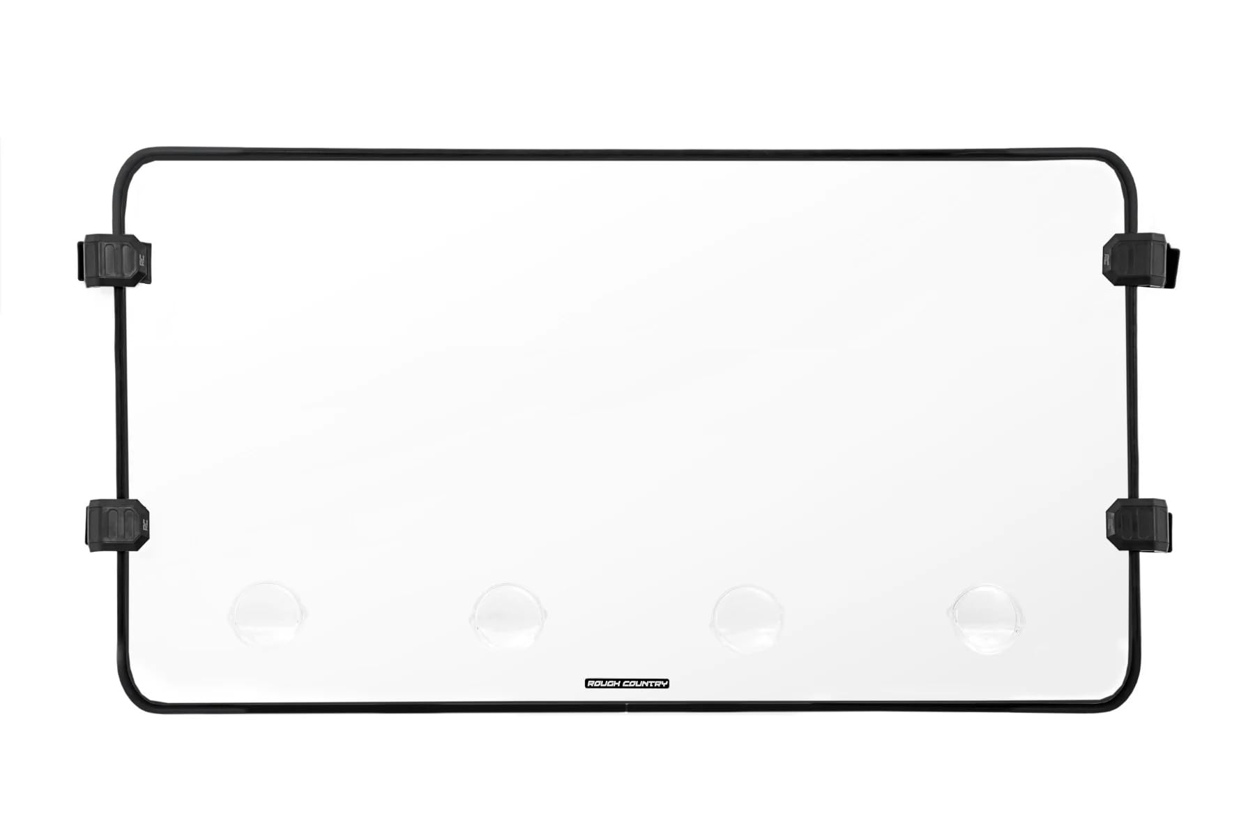 Full Vented Windshield Rough Country for CF Moto UForce 1000, 1000XL (2021-2025) - Scratch Resistant 1/4" Polycarbonate, 250x Stronger than Glass