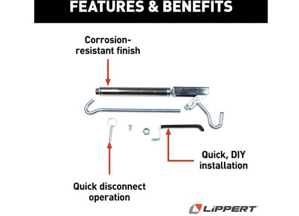 HappiJac Replacement Qwik-Load Turnbuckles for Truck Camper Tie Down