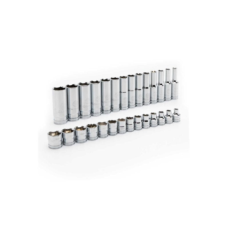 Set GEARWRENCH - SKT Std/Dp Met 3/8Dr 28Pc (86540)