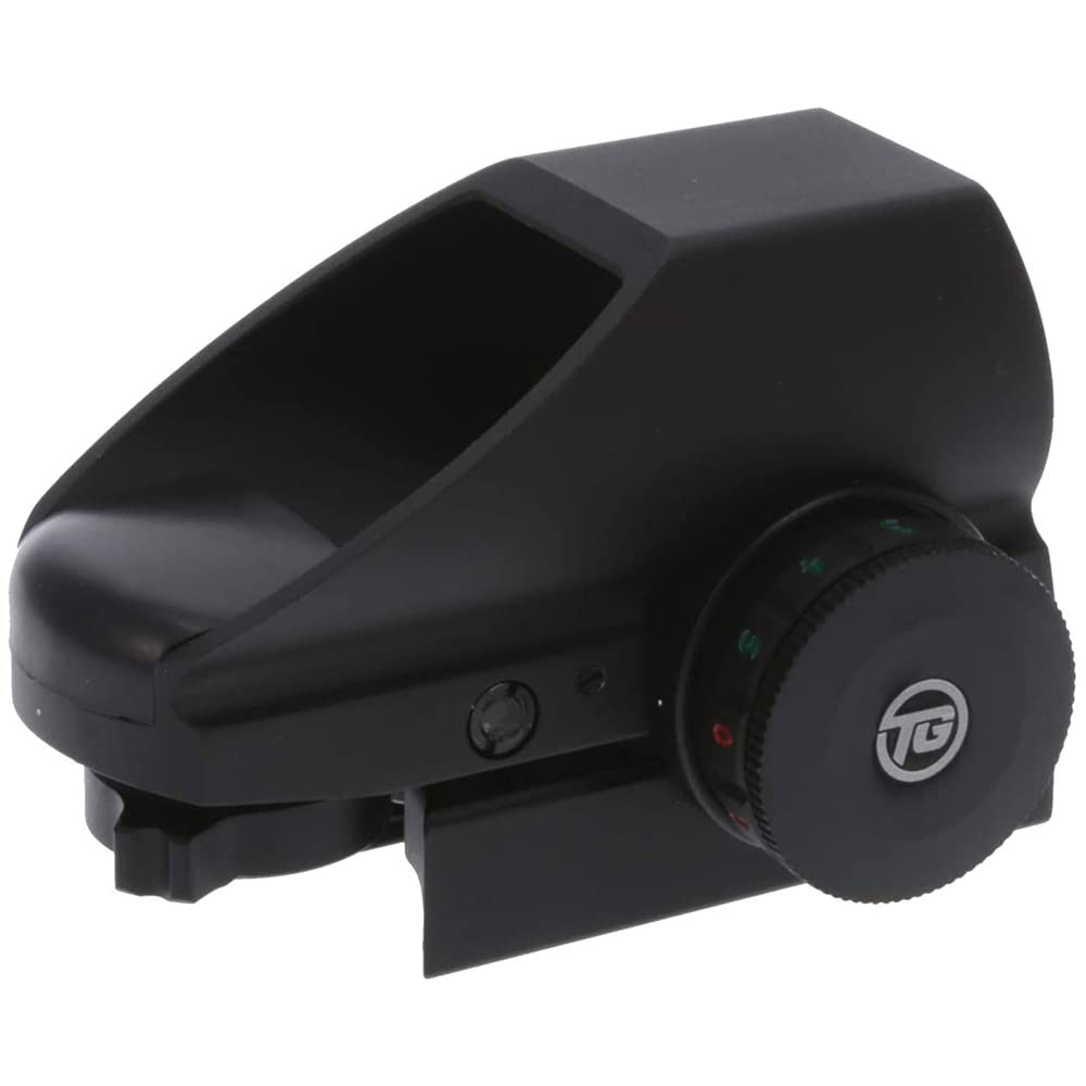 TRUGLO Dual-Color Tru-Brite Red Dot Multi Reticle Black , 1x34mm