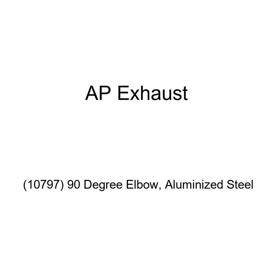 90 Degree AP Exhaust (10797) Elbow, Aluminized Steel