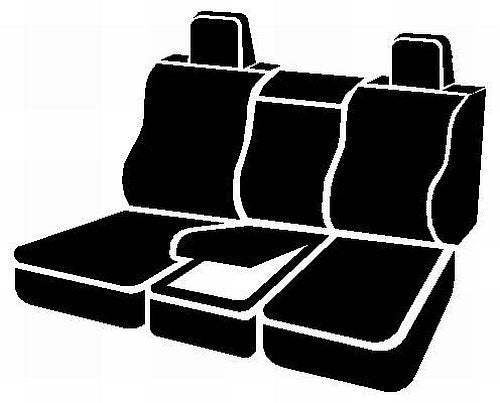 Custom Fit FIA TR47-24 BROWN Front Seat Cover Split Seat 40/20/40 - Saddle Blanket, (Brown)