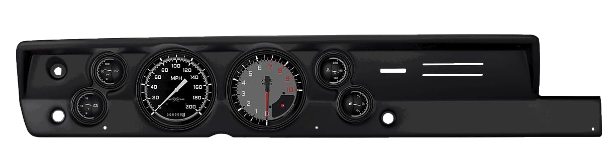 AutoCross Gray Series Classic Instruments CDPB67AXG51BL short-sweep