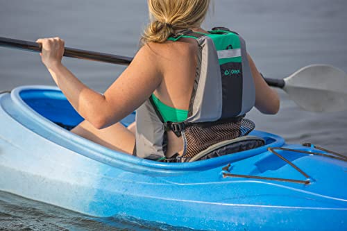 MoveVent Onyx Dynamic Paddle Sports Life Vest, Aqua, M/L