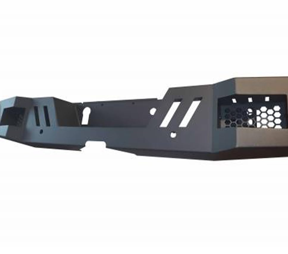 Super Heavy Duty Black Horse Armour Rear Bumper Matte Black Compatible with 2017-2024 Ford F-250 Super Duty|2017-2024 Ford F-350 Super Duty-ARB-F217