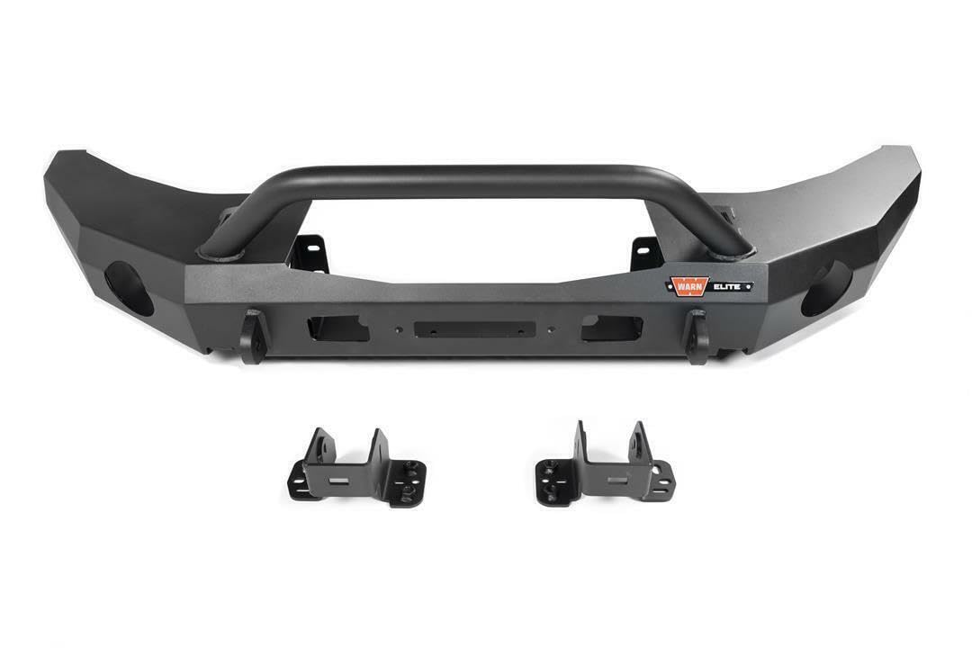 Elite Series WARN 107856 Front Bumper with Grille Guard, Fits: Ford Bronco (2021)