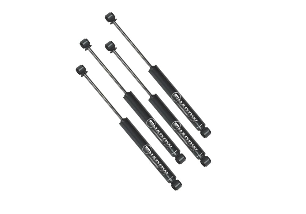 SUPERLIFT SUSPENSION RealTruck Lift Kit Shock Box for Ford F-350 | Front & Rear Shadow Series Shocks | 84095 | Fits 1986-1998 Ford F-350 with 2-3" Lift