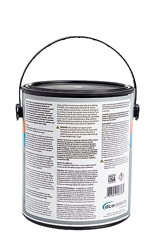 CoolCoat Dicor RP-IRC-1 Roof Coating - White, High-Performance Formula, 1 Gallon