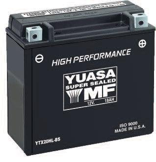YIX30L-BS-PW Yuasa YUAM6230XPW Maintenance Free YIX Battery with Acid pack