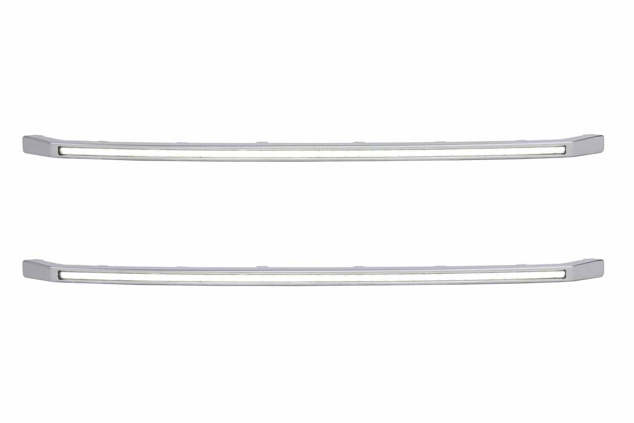 Xbg Led Drl Grille Inserts: Morimoto Ford Super Duty Platinum (2020-2022) (White)