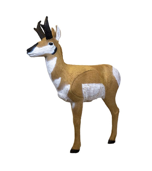 3D Archery Target Rinehart Signature Antelope | Realistic Pronghorn Antelope with Replaceable Vital Insert | Broadhead & Field Point Compatible | Self-Healing Foam | Made in USA