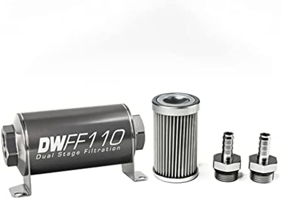 In-line Deatschwerks Fuel Filter and housing kit (8-03-110-010K-38)