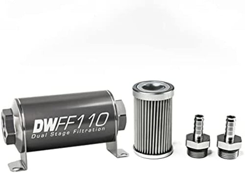 In-line Deatschwerks Fuel Filter and housing kit (8-03-110-010K-38)