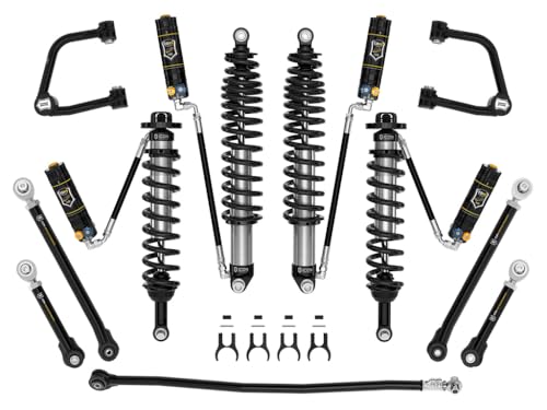 ICON 2021-2023 Ford Bronco, 2-3" Lift, Sasquatch, Stage 7 Suspension System, CDXS, Tubular, Heavy Rate Rear Spring
