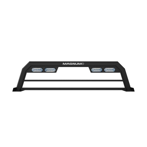 16" High Magnum Service Body Rack with Lights | Fits Cab Chassis Trucks