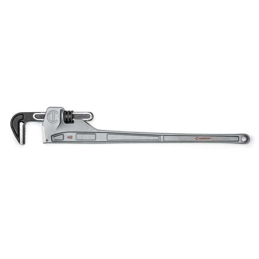 Crescent Pipe Wrench Aluminum - Plumbing, Mechanic, Home Improvement & Repair Tool - Adjustable Wrench - 48" - CAPW48
