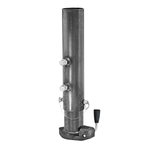 BX1 DRAW-TITE 20K ROUND GOOSENECK COUPLER(INCLUDES LOCK PIN/4HOLE ADJUSTMENT/LABELS)