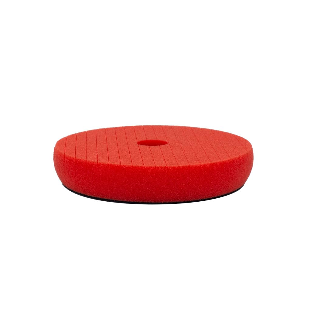 5" Maxshine Universal Cross Cut Polishing Foam Pad for Finishing – Hook & Loop – Compatible with DA & Rotary Polishers – Cross Cut Design for Heat Control & Effective Compound Delivery