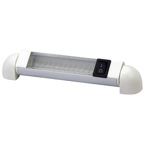 T-H Marine LED Rail Light Rotating - 6", Adjustable Directional Lighting for Boating, Indoor, and Outdoor Use, Energy Efficient, Durable & Moisture Resistant with 100k Hours Lifespan - Cool White