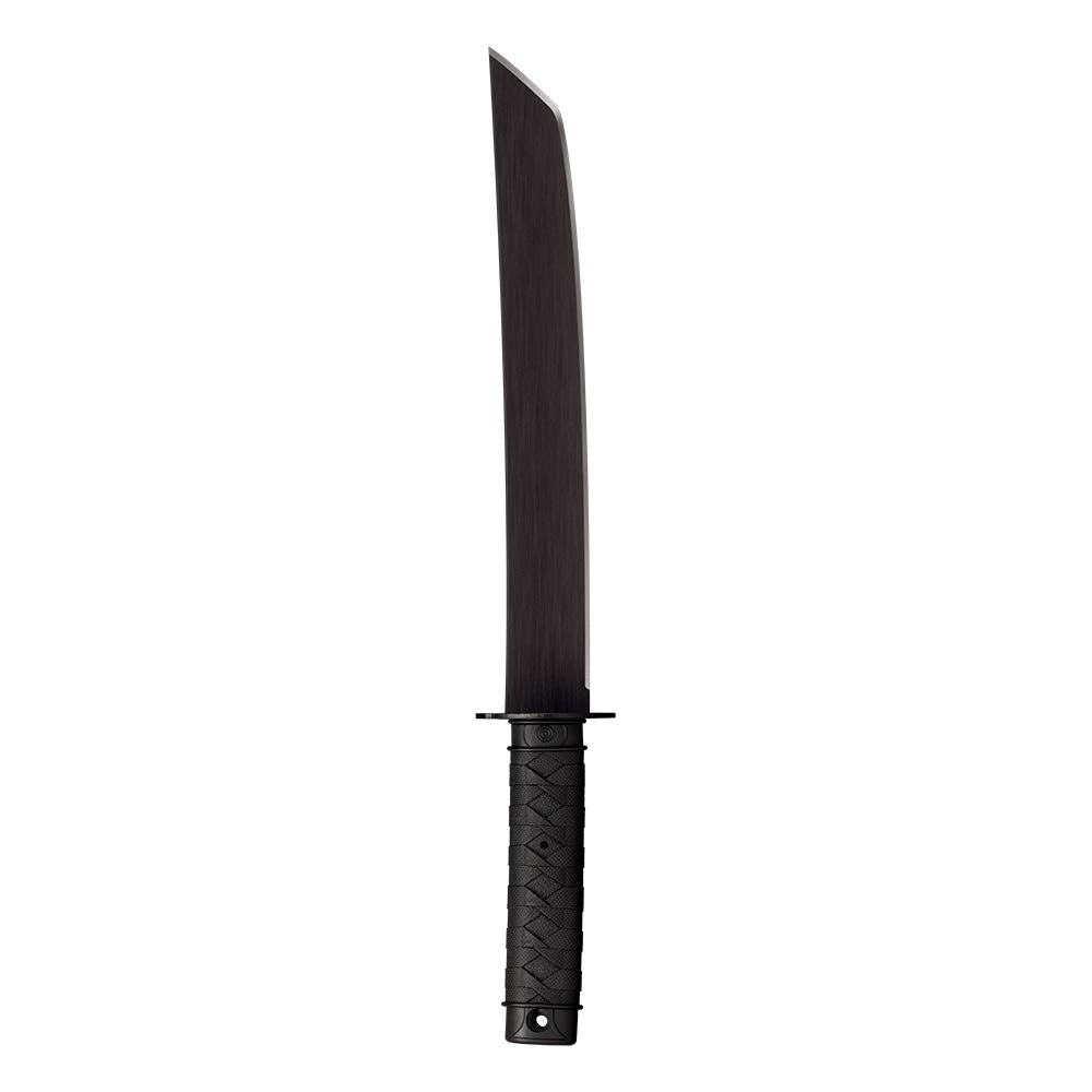 Cold Steel Tanto Tactical Machete 19-3/8" Length, Black, 13", One Size