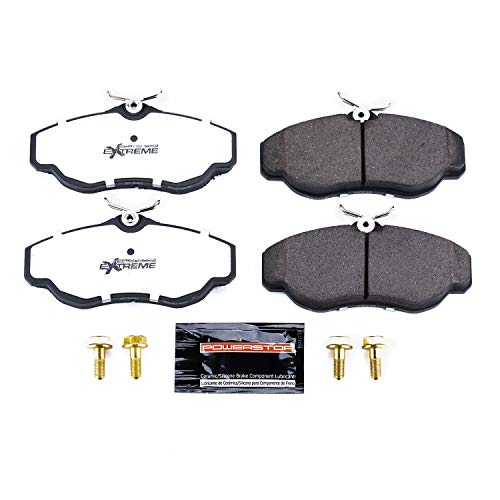 Power Stop Z36-676 Z36 Truck & Tow Carbon Fiber-Ceramic Brake Pads with Hardware For Land Rover Discovery 1999-2004, Land Rover Range Rover 1995-2002 [Model Specific]