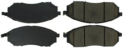Front StopTech 308.08880 Brake Pads with Shims and Hardware Street