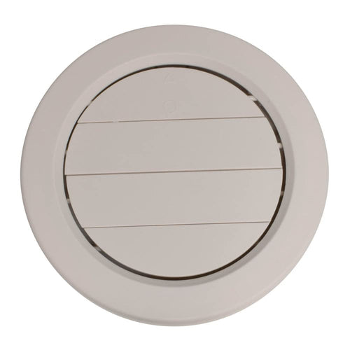 Dampered Valterra A10-3360VP Heating and A/C Register with 360° Rotation - 5-13/16" ID x 6-7/8", Beige