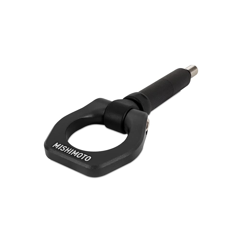 M14x1.5/135mm Mishimoto Racing Tow Hook, Black