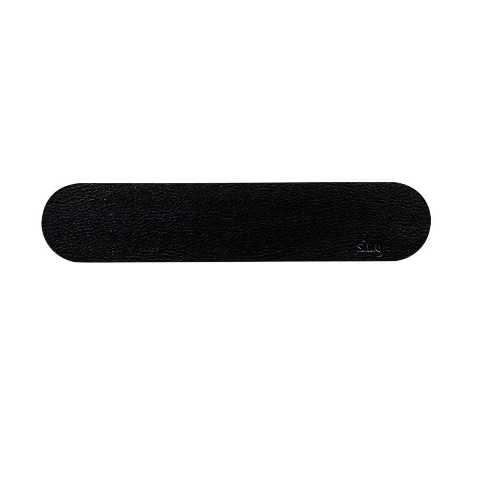 Metal Strip silwy® Black for Safe, Space-Saving, and Overhead Storage of up to 3 Magnetic Glasses