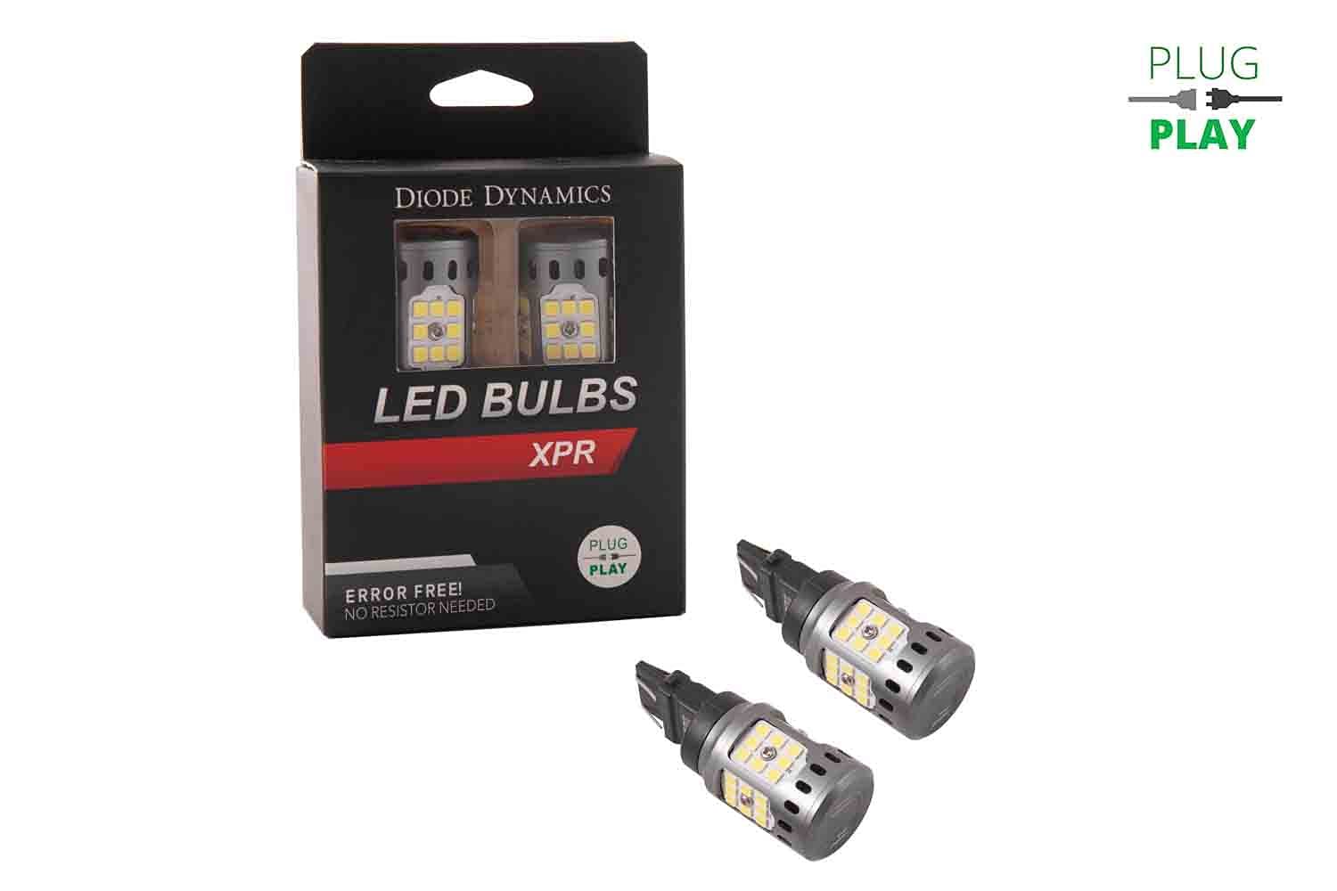 LED Bulb 3157 XP80 LED Cool White Pair Diode Dynamics