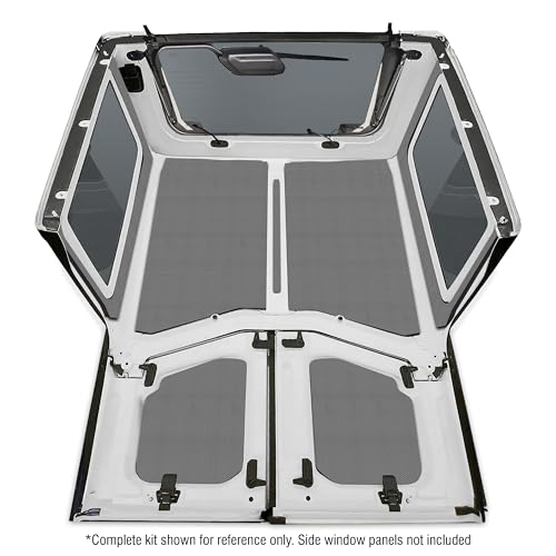 Boom Mat Design Engineering 50189 Grey Sound Deadening Headliner Compatible with 2-Door Jeep Wrangler JL (2018-up)