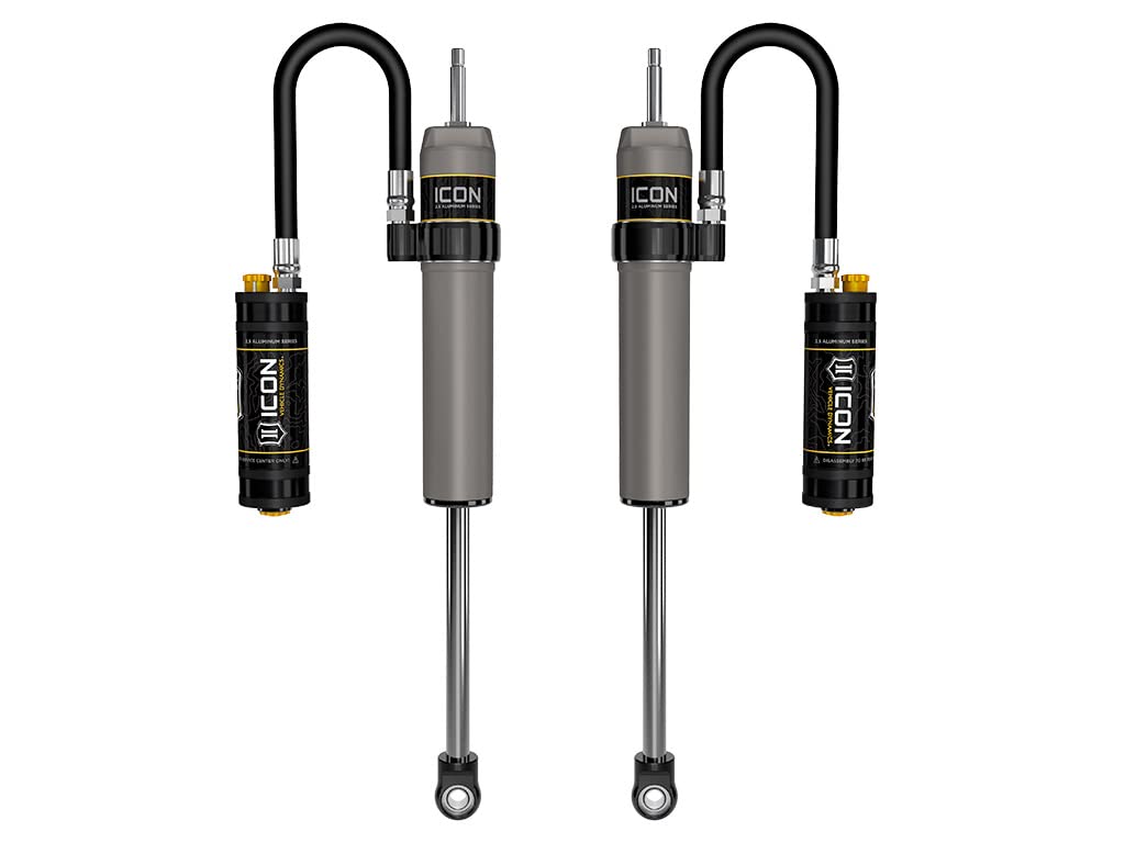 ICON 0-1.5" Lift, 2.5 VS RR/CDCV Shocks, Rear, Pair, Compatible with 2005-Up Tacoma, 57804CP