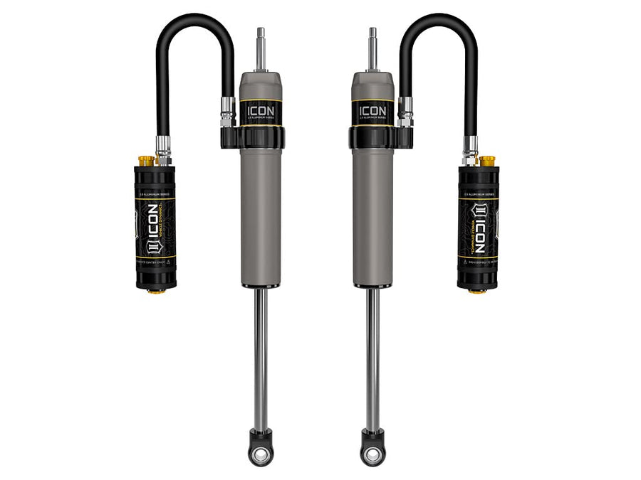 ICON 0-1.5" Lift, 2.5 VS RR/CDCV Shocks, Rear, Pair, Compatible with 2005-Up Tacoma, 57804CP