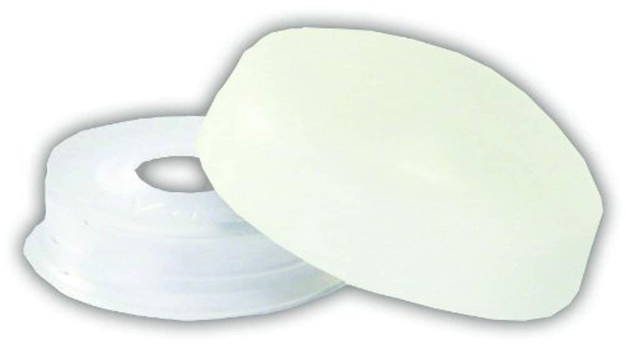 Screw Covers JR Products 20375, Pack of 14 - White