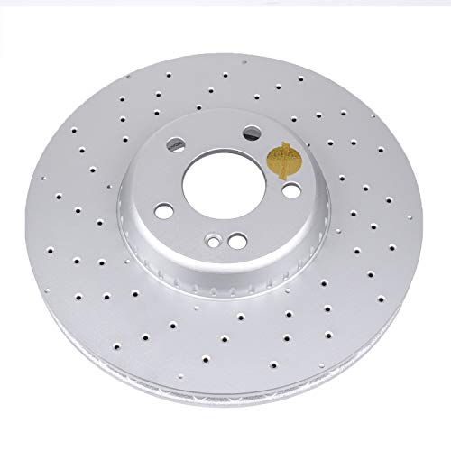 Power Stop EBR1606EVC High Carbon Evolution GEOMET Caoted Front Brake Rotor