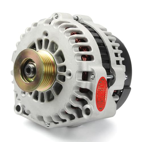Powermaster Alternator 180 amp cast Finish