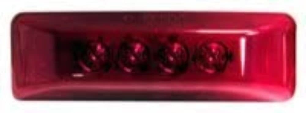 Peterson Led Marker/Clearance M161R, Rectangular, 4"X1.25", P2