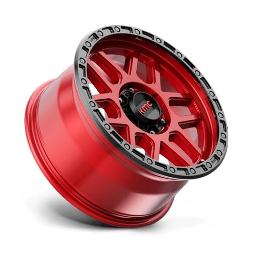 KMC 18X9 KM544 C-RED BLK-LP 6X4.5 18MM - KM54489064918