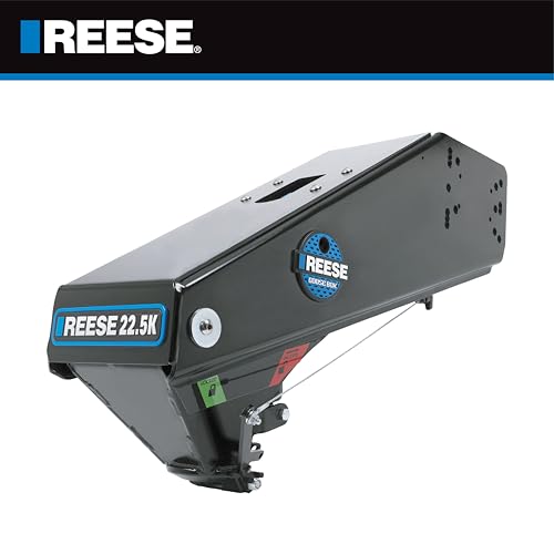 Goose Box 5th Wheel Pin Box, Reese 94980, Air Ride 22,500 lbs. Capacity, Fits Lippert (1621, 1716, 0719, Rhino), Fabex PB 600 Series