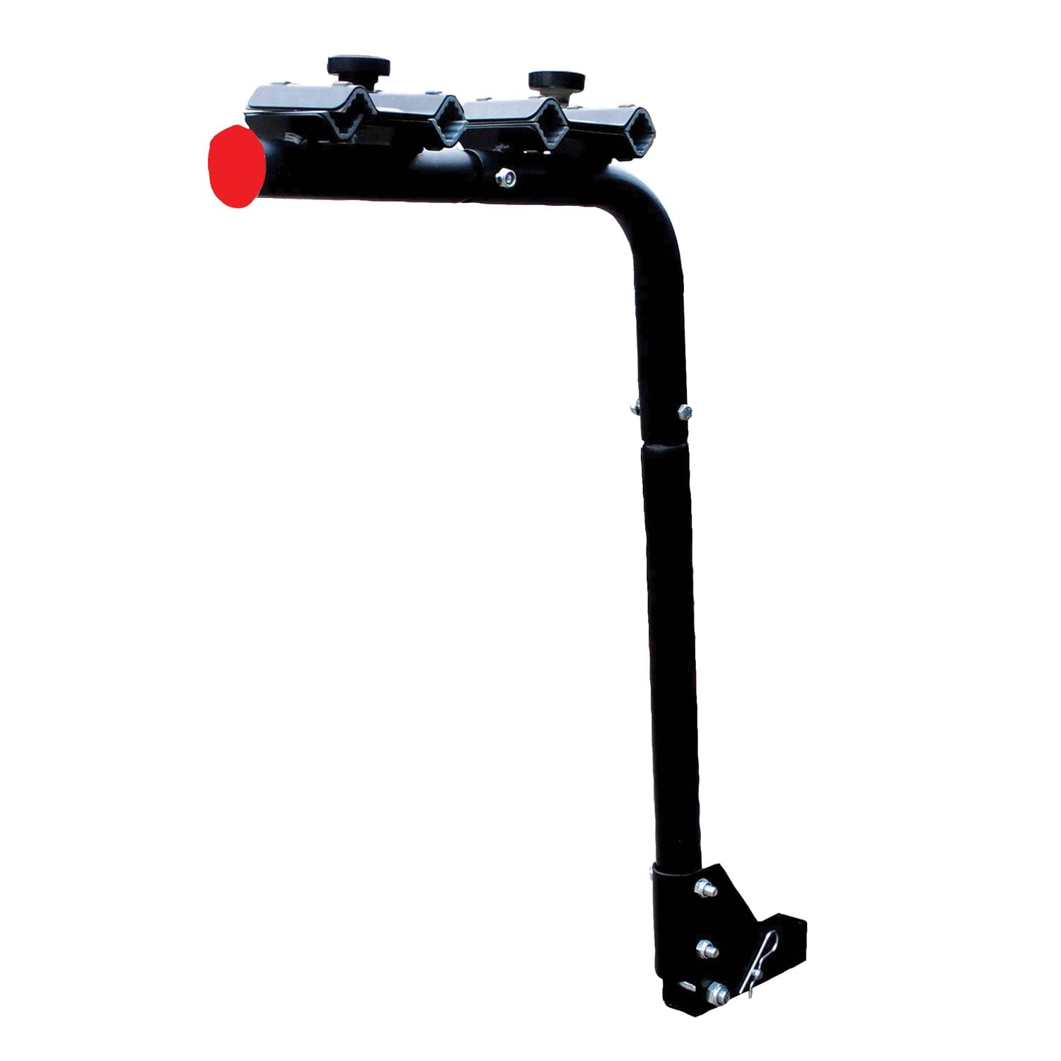 Bike Rack Husky Towing 81147 2 Inch Receiver Hitch Mount Holds 4 Bikes 120 lb Capacity Cradle System Black Powder Coated Steel