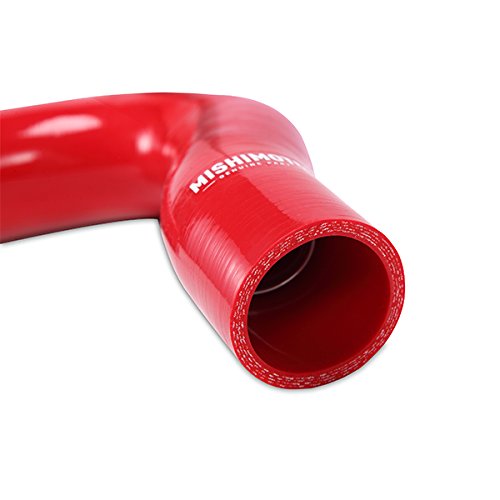Mishimoto Silicone Radiator Hose Kit MMHOSE-RAM-10DRD Fits Dodge Ram Cummins 6.7 2010-2012 Red