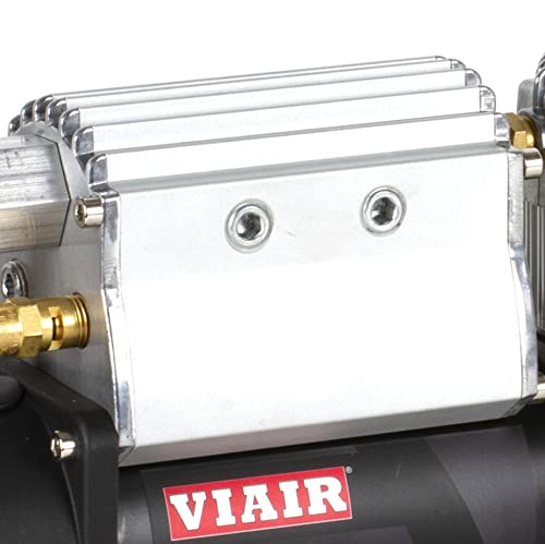 Heavy-Duty VIAIR TLC PRO Air Compressor - 150 PSI Portable Tire Inflator with 1/4 Gallon Air Tank - Includes Presta Valve Chuck & Shop-Style Inflation Gun - For Tubeless Bike Tire Setup