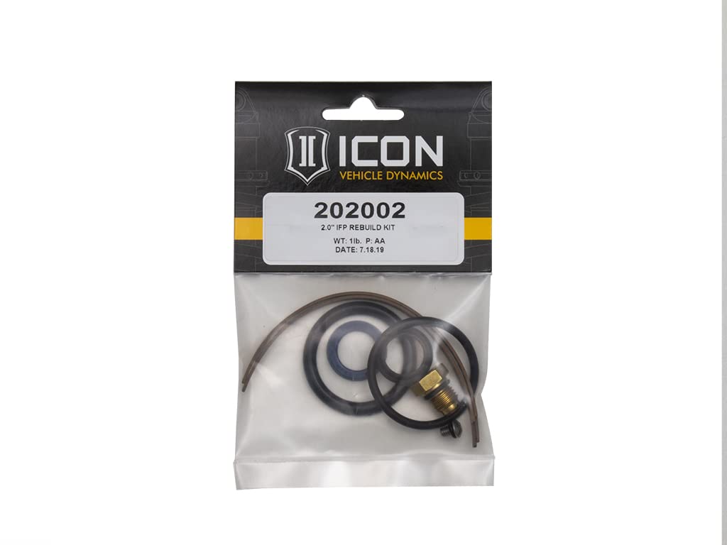2.0 Series ICON Shock, Internal Floating Piston Rebuild Kit, 202002