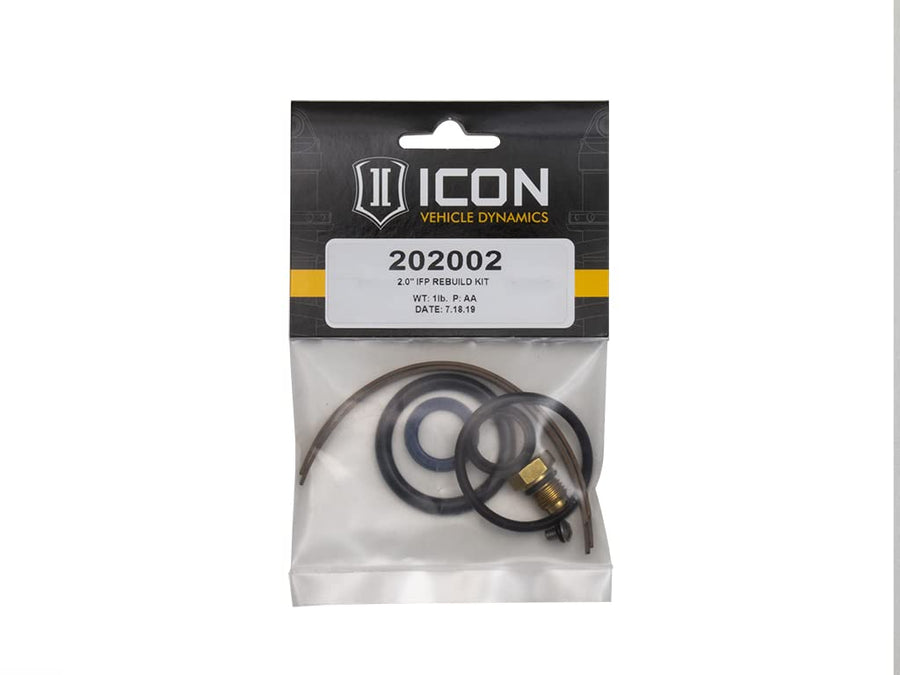2.0 Series ICON Shock, Internal Floating Piston Rebuild Kit, 202002
