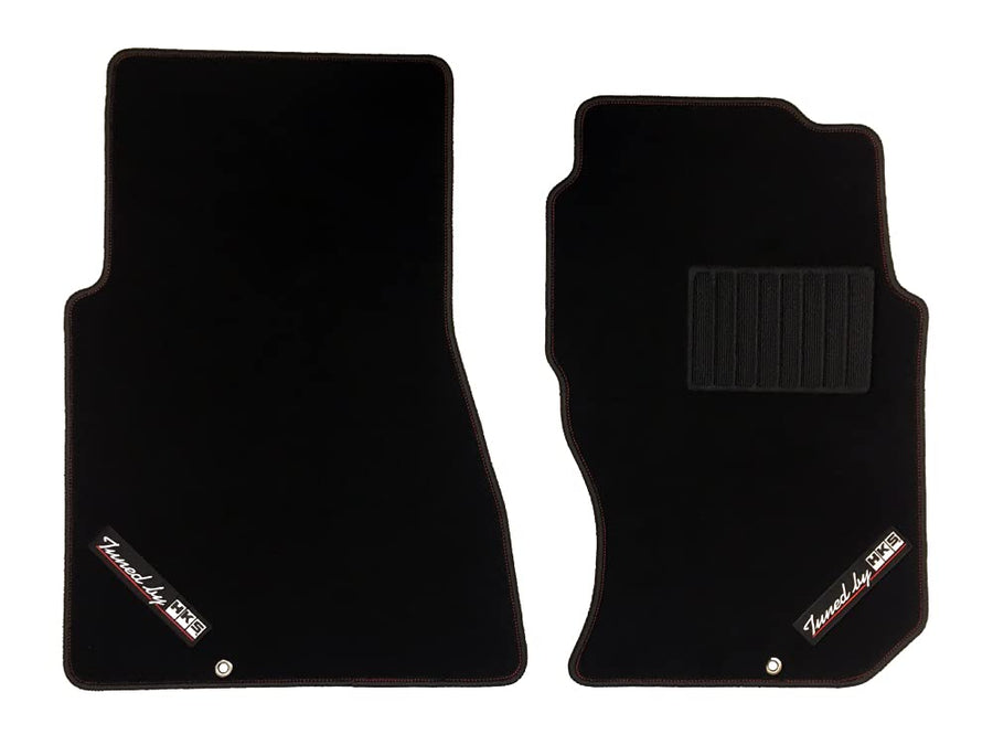 HKS 2 Pieces Set Front Floor Mat Compatible with 1989-1994 Nissan Skyline GT-R R32 RB26DETT