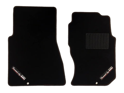 HKS 2 Pieces Set Front Floor Mat Compatible with 1989-1994 Nissan Skyline GT-R R32 RB26DETT